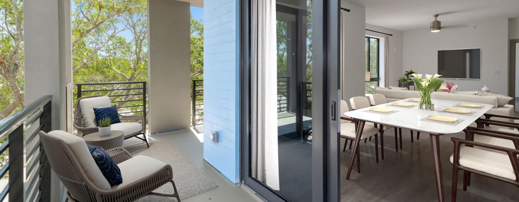 CERU private apartment balcony