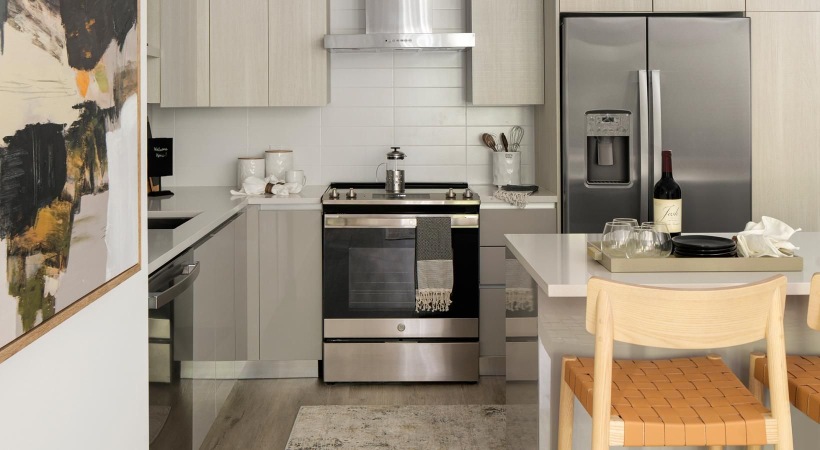 Indulge your whims a kitchen with a table and chairs